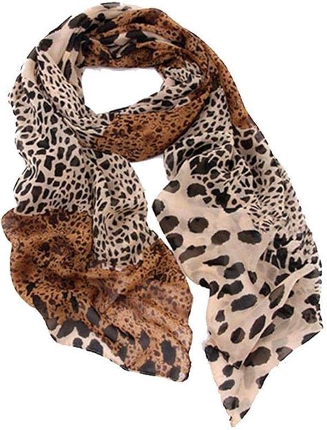 leopard print scarf amazon.